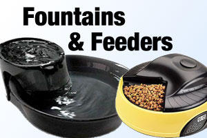Pet Fountains & Feeders