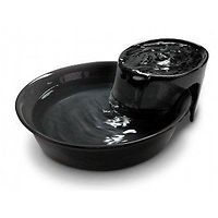 Pioneer Black Ceramic Pet Drinking Fountain Big Max