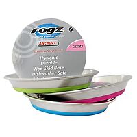 Rogz Anchovy Stainless Steel Cat Bowls