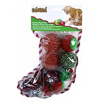 Go!Cat!Go! Holiday Stocking for Cats 10 toys