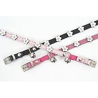 Dogue Coco Cat Leather Flower Collar