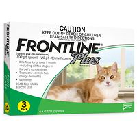 Frontline Plus for Cats - Green 3pk