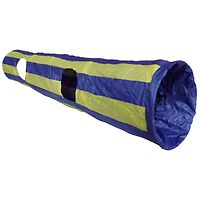 Crinkle Cat Tunnel Blue & Yellow