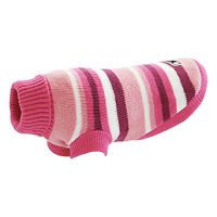 Huskimo Dog Jumper Pink Striped
