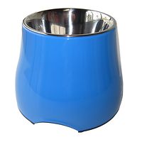 Dogit 2 in 1 Elevated Dog Bowl 900mL Blue