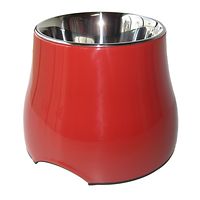 Dogit 2 in 1 Elevated Dog Bowl 900mL Red