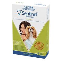 Sentinel Spectrum Chews Small Dogs - Green 6pk