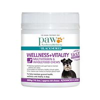 Paw Wellness & Vitality Multivitamin Chews 300g