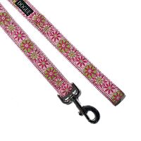 Dogue Floral Ribbon Lead Pink
