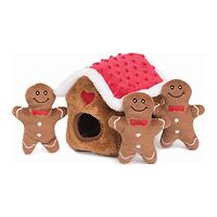 Zippy Paws Holiday Burrow Christmas Gingerbread House