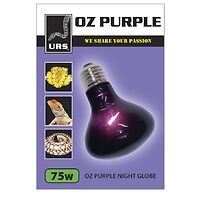 Oz Purple Night Heat & Light Globe Small - 75 watt